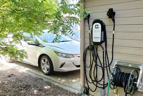 Professional home EV charger setup ensuring fast and reliable charging for electric vehicles.